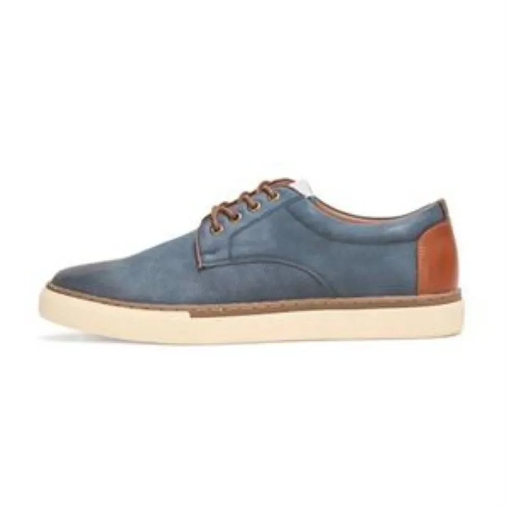 Madden's Men's MBLAKE Classic Sneaker Boat Shoe, Navy Suede, 11.5